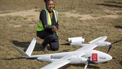 Drone to deliver life-saving blood