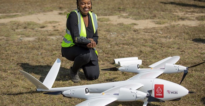 Drone to deliver life-saving blood