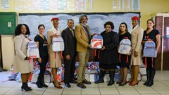 #WorldEnvironmentDay: Emirates upcycles SA billboards into school bags