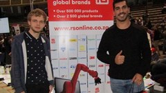 Winning team, Gerhard Clercq and Herman Lombard.