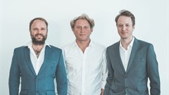 From left to right Michael Kennedy, James Hedley and James Tagg.