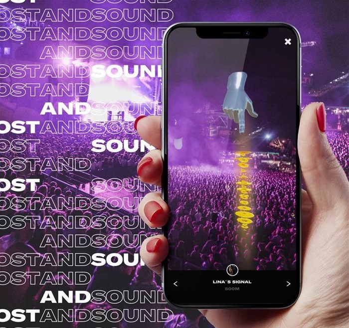Mobile app uses AR to locate friends in a crowd