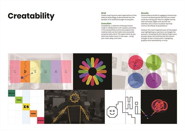 #CannesLions2019 Design Lions' Grand Prix winner: Creatability by Google Creative Lab New York.