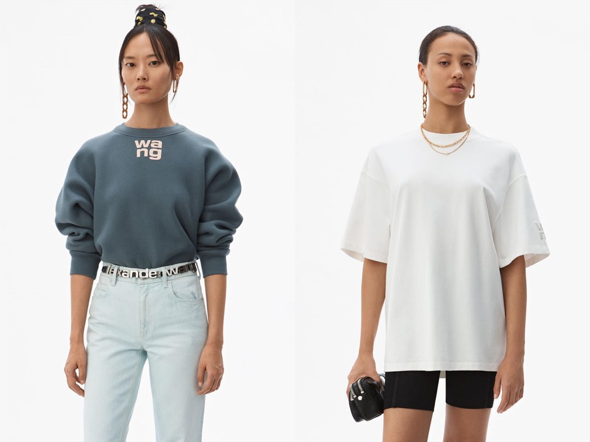 Looks from Women's T by Alexander Wang - a collection of elevated basics and essentials.