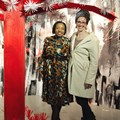Thabisa Mkhwanazi, KFC Africa's public affairs director with Amanda Esterhuysen, Origins museum director. Image supplied.