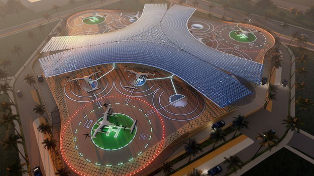 Image courtesy of SHoP and Uber.