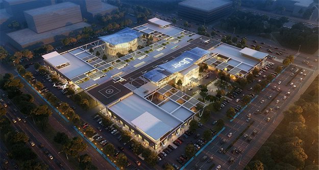 Image courtesy of BOKA Powell Architects and Uber.