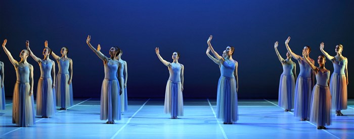 George Balanchine;s Serenade, choreography by George Balanchine. ©The George Balanchine Trust - © Pat Bromilow-Downing