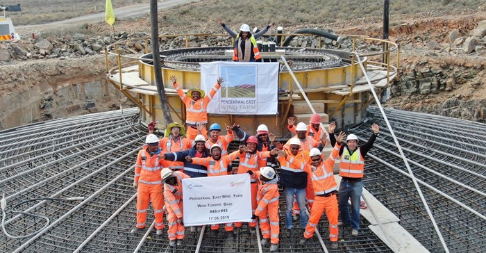 Perdekraal East foundations completed