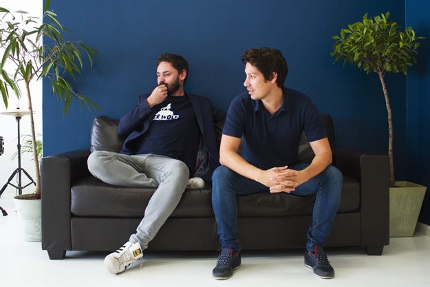 Co-founders Francois Wessels (ECD) and Danny de Nobrega (MD).