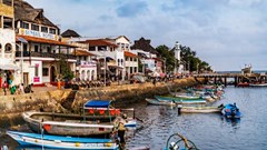 The coal plant would be about 20km from Lamu town - a Unesco world heritage site. Shutterstock/Jen Watson