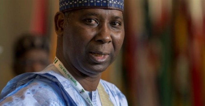 Tijjani Muhammad-Bande, Nigeria’s Permanent Representative to the United Nations.
