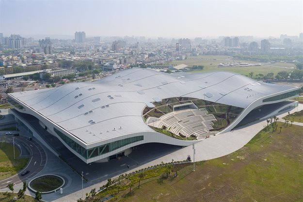 Mecanoo's Arts Center in Taiwan. Image © Iwan Baan