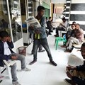 Ethiopians read newspapers in Addis Ababa on June 24. Following what the government refers to as a failed attempted coup, access to the internet was cut and journalists were arrested. Credit: CPJ/Reuters/Tiksa Negeri.