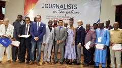 AFCON sports journalists honoured