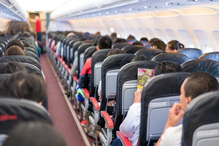Our research showed that inflight magazines offered travellers health advice on everything from dehydration to swollen ankles, but hardly anything on avoiding catching and spreading infectious diseases.
