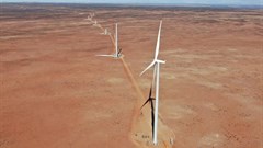 Kangnas Wind Farm celebrates first turbine lift