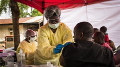 Health officer on the front-line in the DRC. Flickr