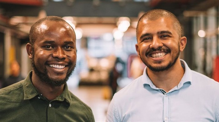 Siyabonga Tiwana and Tyrone Adams