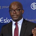 Outgoing Eskom Group Chief Executive Officer, Phakamani Hadebe