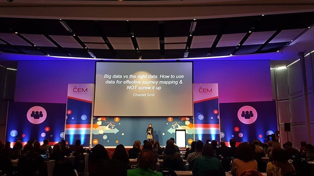 Smit on stage at the CEM Africa Summit.