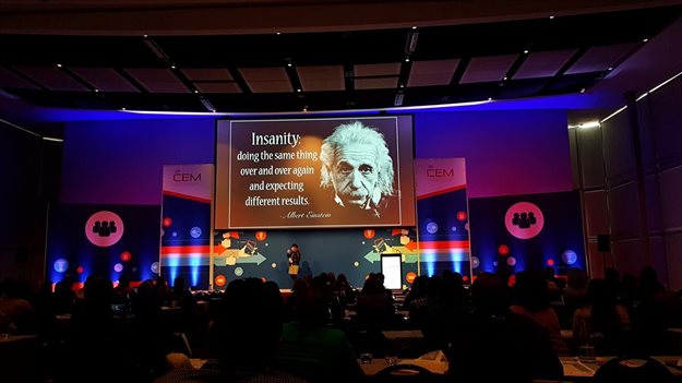 The famous 'insanity' definition. Don't be afraid to experiment!