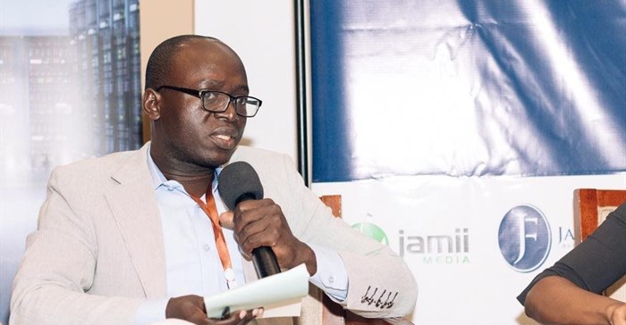 Freelance journalist Erick Kabendera, who is detained in Tanzania. Credit: CPJ/Jamii Forums.