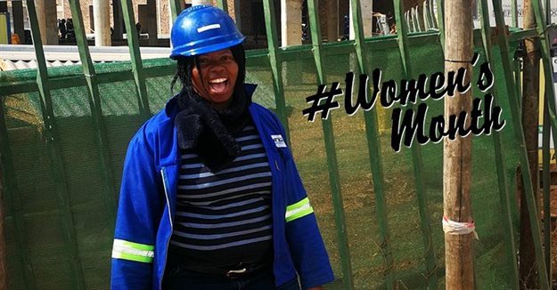 Grace Yoliswa Nyilika, safety officer, Enza Construction