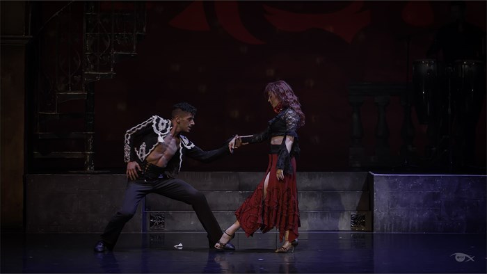 Burn the Floor in SA. Now, that's entertainment!