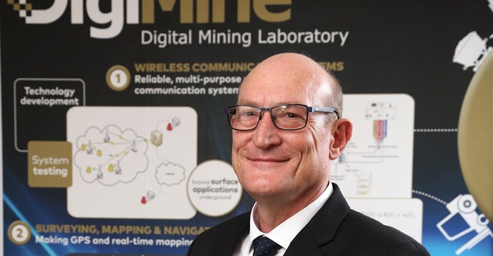 Professor Fred Cawood, director of the Wits Mining Institute