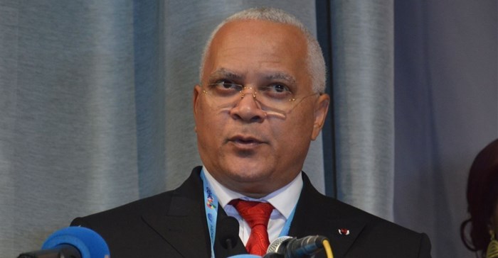 Jean-Marc Thystère-Tchicaya, minister of hydrocarbons of the Republic of Congo