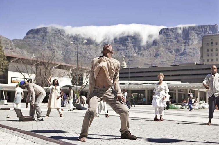Infecting the City – a performance arts festival in Cape Town. ,