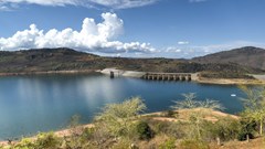 Maguga Dam is one of the hydro power projects in Eswatini