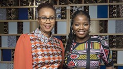 Sphelele Mjadu, Unilever Personal Care Senior Public Relations Manager for Africa and Anne Githuku-Shongwe, representative of UN Women South Africa’s Multi-Country Office, in the UN Women-Dove masterclass panel at the Loeries. Image via Al Nicoll © via Gallo Images.