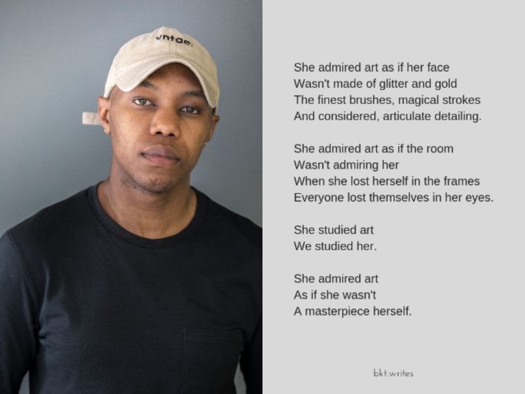 Tiido Mogale and his poetry.