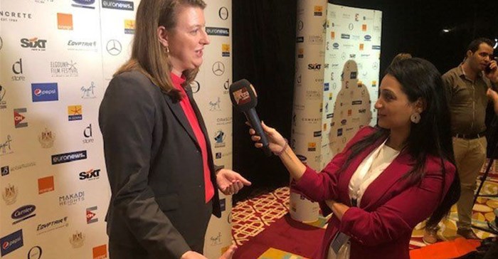 Collaboration between Egyptian and American filmmakers