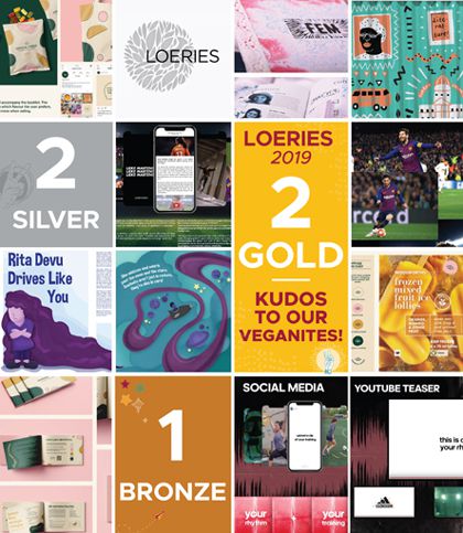 Vega shines at the 2019 Loeries with two golds