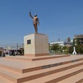 The statue of founding president Mwalimu Julius Nyerere in Tanzania’s political capital Dodoma. Credit: WikiCommons.