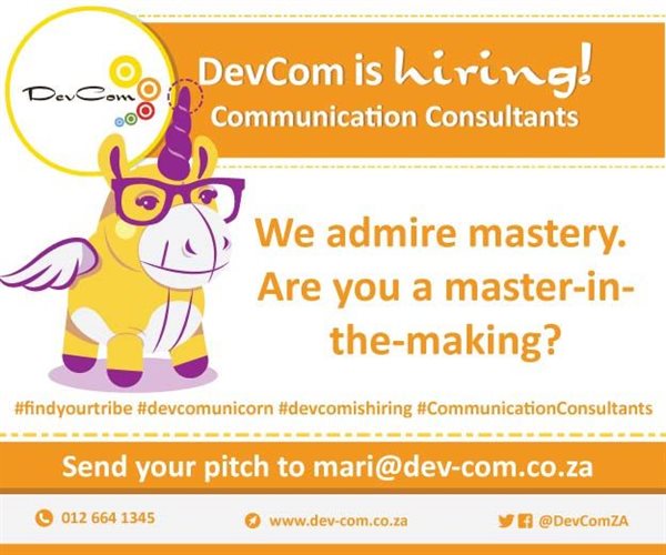 DevCom is hiring! (Communication consultants)
