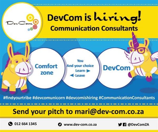 DevCom is hiring! (Communication consultants)