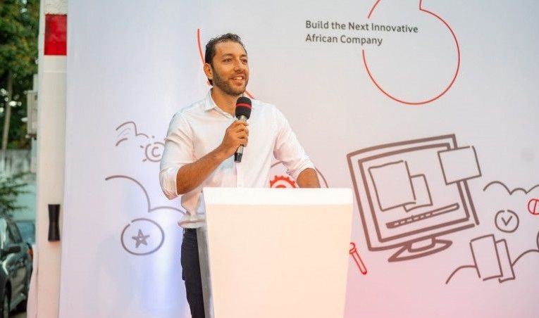 Vodacom Tanzania's managing director, Hisham Hendi speaking at the launch of Vodacom Digital Accelerator.
Source: APO