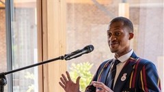 President of UP’s Student Representative Council, David Kwaba