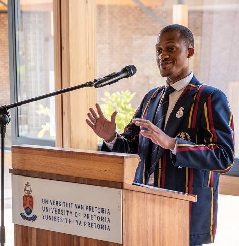 President of UP’s Student Representative Council, David Kwaba