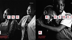 Screen grabs from the ad campaign.