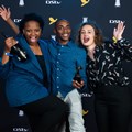 This year's Facebook Student Challenge winners. From left to right Vega's Tshego Kwele, Vini Xavier and Cara Brauckman. Image credit: Julian Carelsen/2019 Loerie Awards.