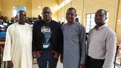 From L-R: Mr Gama, Deputy Director Federal Capital Territory Secondary Education Board, Ademola Olajide Ayayi, ACW Coordinator, Assistant Director Technology and Science Education, Federal Ministry of Education Nigeria.