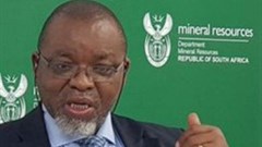 Minerals and Energy Minister, Gwede Mantashe