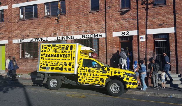 The Service Dining Rooms in Cape Town's District Six is the first recipient of the SA Harvest initiative.