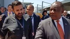 Ramaphosa opens South Africa's first smartphone factory