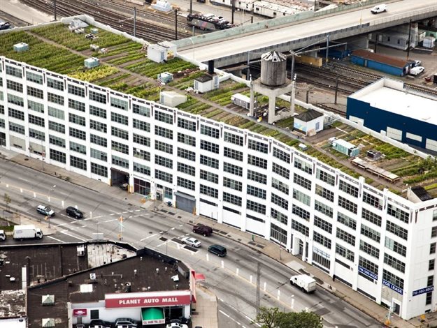 Brooklyn Grange Long Island City farm. Image source: Brooklyn Grange